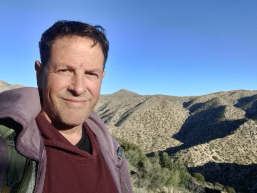 Hiker in the Deep Creek area