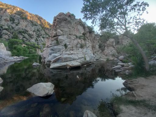 Deep Creek water and rocks
