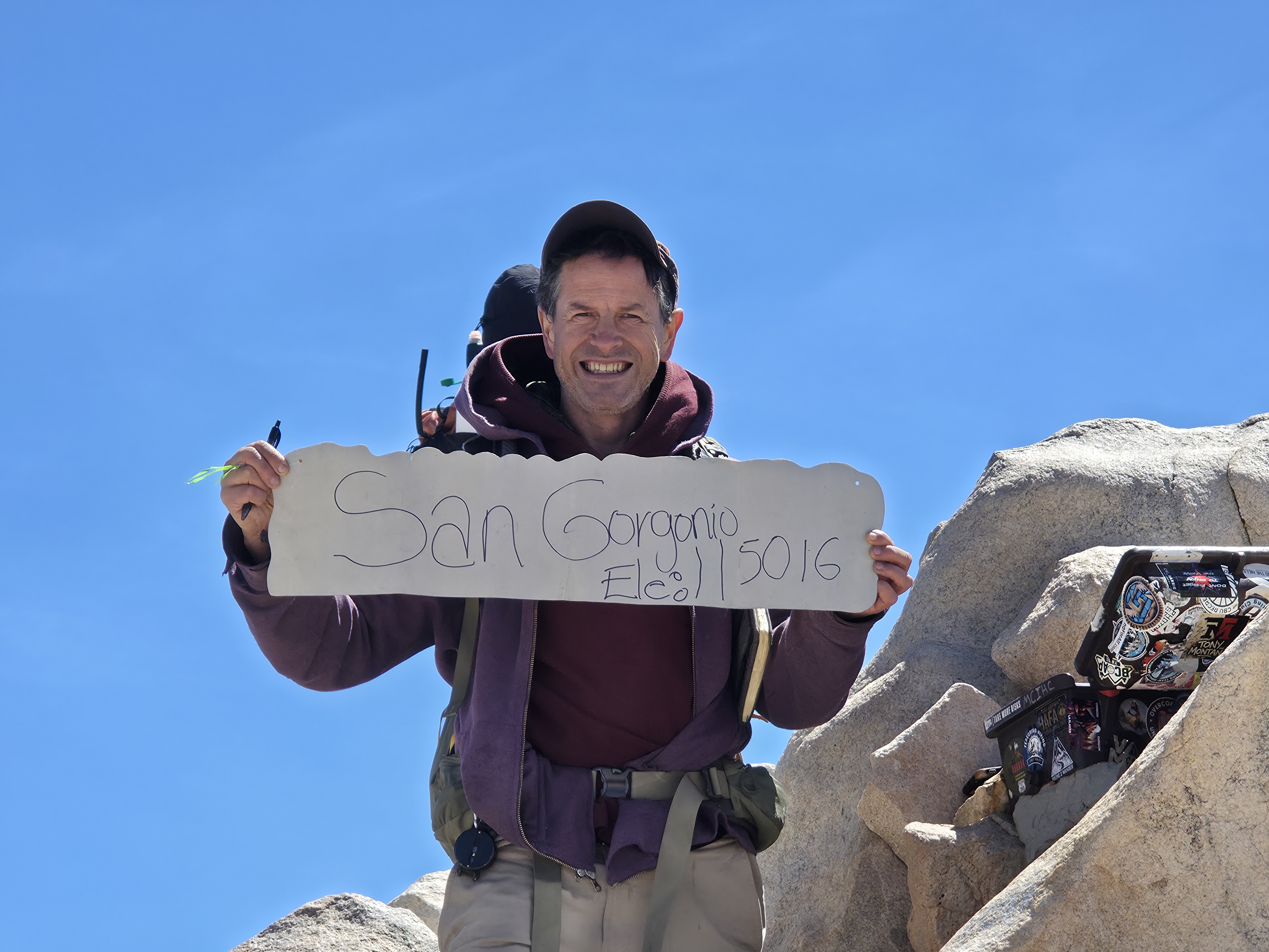 San Gorgonio summit