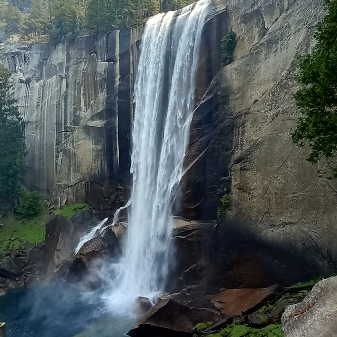 Vernal Falls in Yosemite